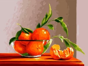 Белоснежка 1108-AS Натюрморт с апельсином