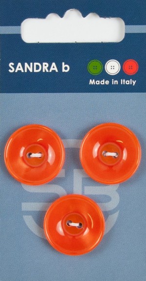 Sandra CARD043 Пуговицы, оранжевый