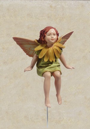 Fiebiger Floristik 216979-050 Фигурка декоративная, цветочная фея "Ноготки"