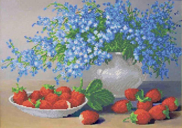 Каролинка ТКБЦ 3044 Натюрморт с клубникой