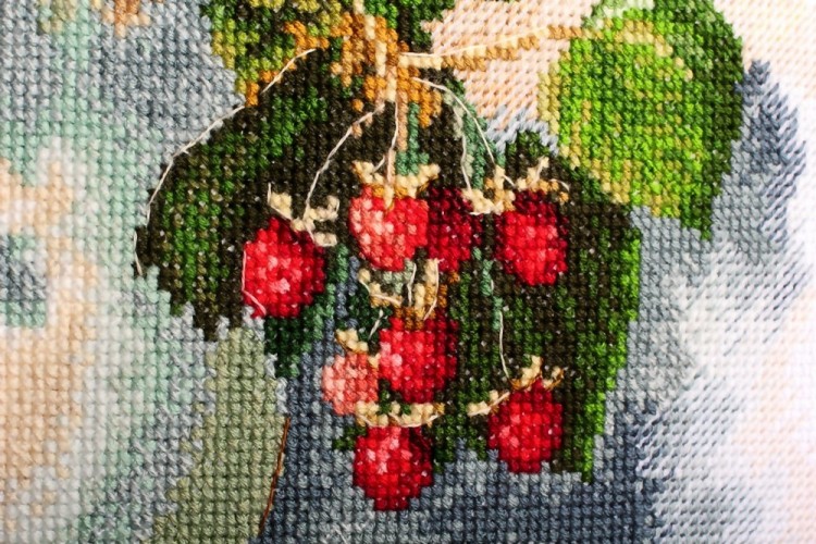 Набор для вышивания РТО M600 Гортензия и малина