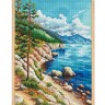 Набор для вышивания Collection D'Art BC8105 Спуск к глубокому озеру
