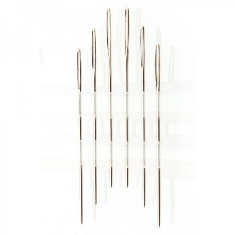 Hemline 203.24 Иглы ручные для вышивания с закругленным кончиком № 24