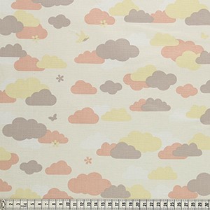 MEZ C131038.03010 Ткань "Bunny & Cloud", ширина 144-146см