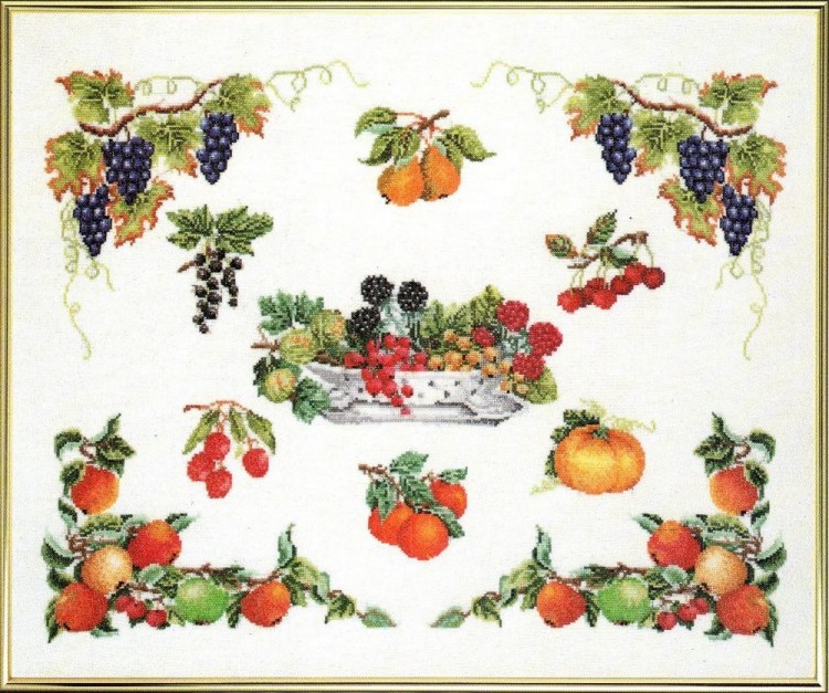 Набор для вышивания Thea Gouverneur 2019 Fruit Panel