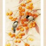 Набор для вышивания Lanarte PN-0201746 Little orange feast (Маленький апельсиновый праздник)