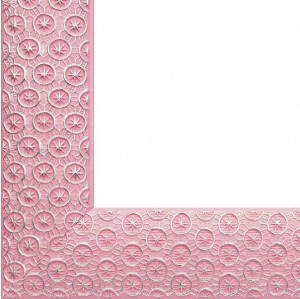 Белоснежка 1036-BL Рама багетная Sandra (розовый)