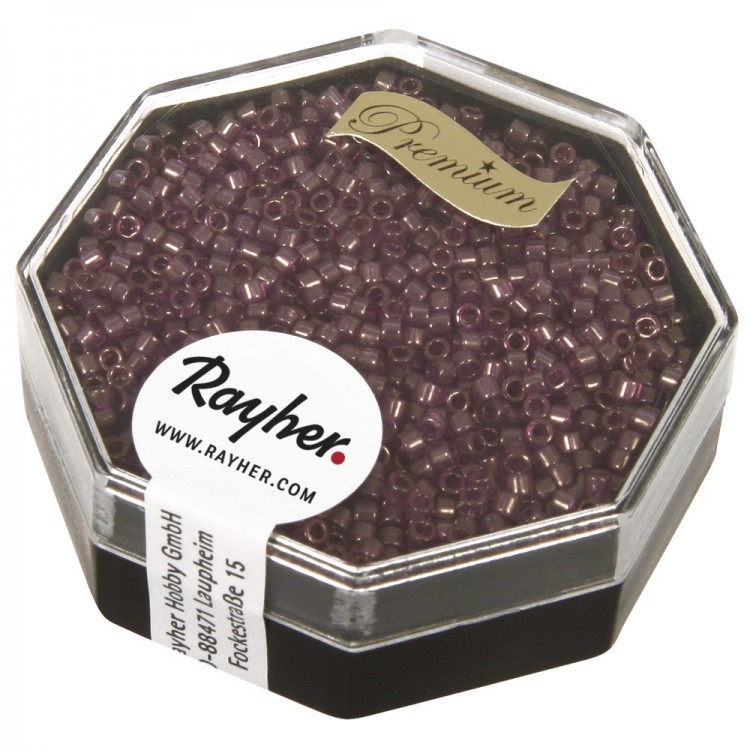 Rayher 14765311 Бисер Miyuki цилиндрический "Delica rocaille"