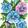 Collection D'Art 3048 Ткань с рисунком для вышивания