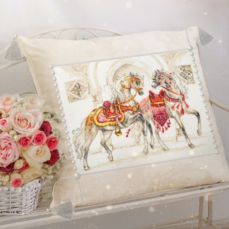 Набор для вышивания Чудесная игла 320-425 Королевские скакуны