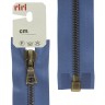 Riri 3523224/80/2630 Молния металлическая, разъемная, 6 мм, 80 см, сине-голубой