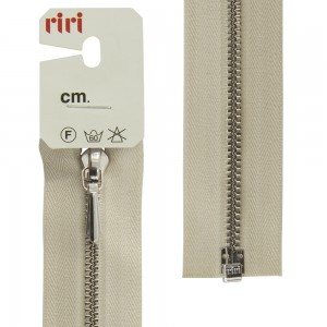 Riri 8351130/60/2230 Молния металлическая, разъемная, 3 мм, 60 см, светло-бежевый