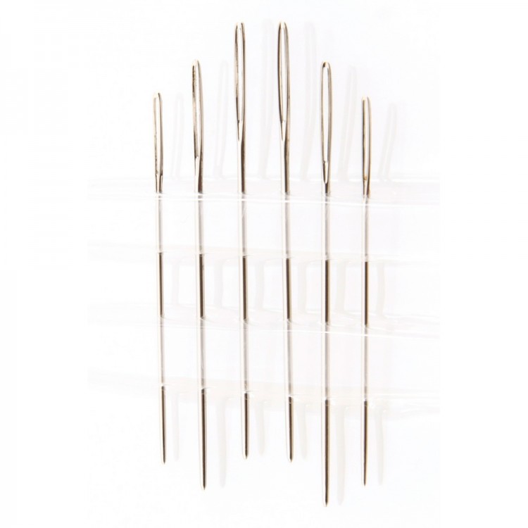 Hemline 203.2426 Иглы ручные для вышивания с закругленным кончиком № 24-26