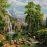 Конек 1352 Горный водопад