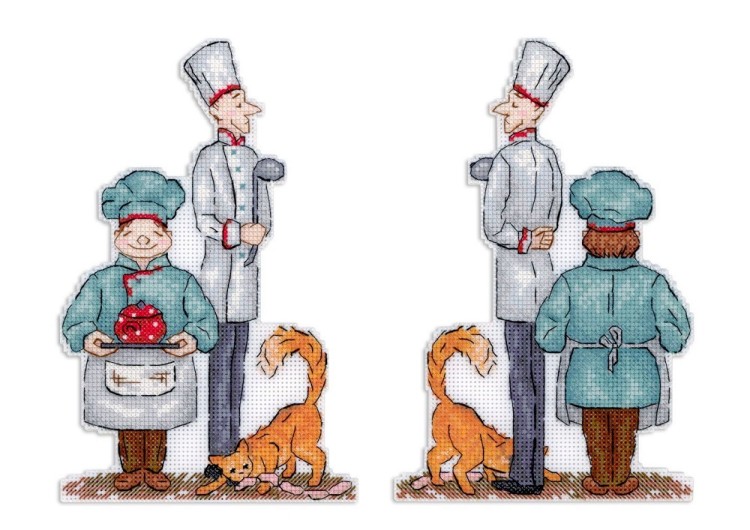 Набор для вышивания Жар-Птица Р-1108 Повара