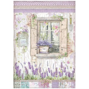 Stamperia DFSA4673 Бумага рисовая "Provence window"
