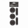 Docrafts PMA355409 Наклейки Напиши мелом - Рамки с точками