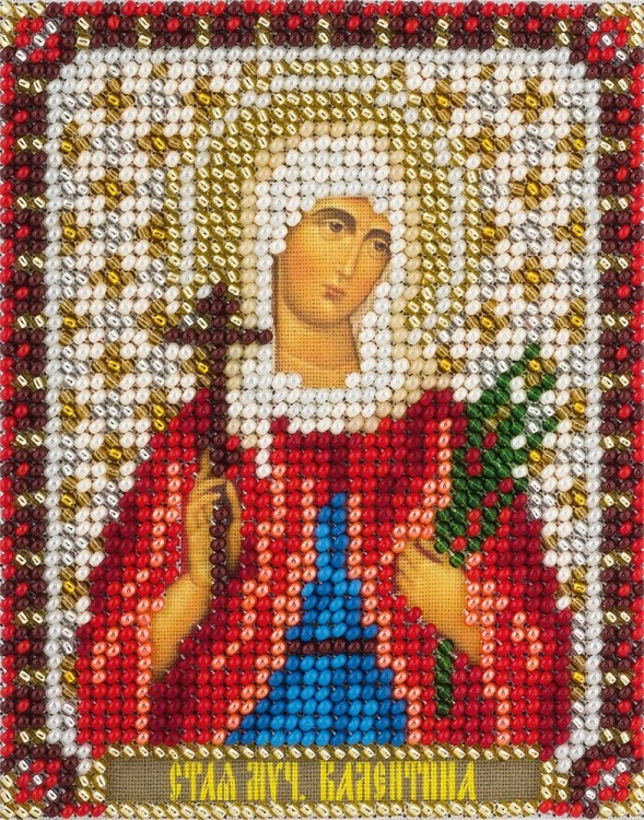 Набор для вышивания Панна CM-1544 (ЦМ-1544) Икона Святой мученицы Валентины
