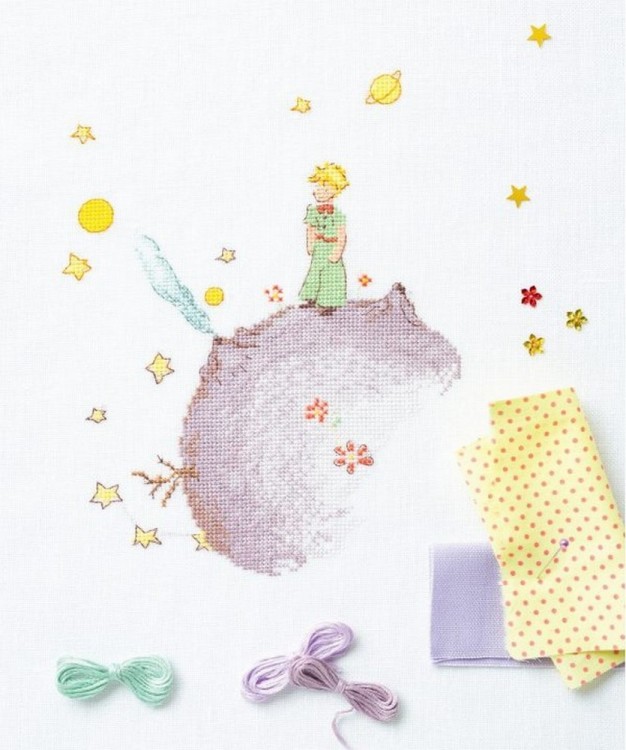 Французская вышивка крестом. Маленький принц. 30 удивительных дизайнов Вероник Ажинер