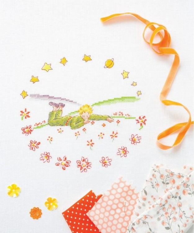 Французская вышивка крестом. Маленький принц. 30 удивительных дизайнов Вероник Ажинер