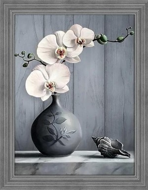 Алмазная живопись АЖ-1679 Орхидея
