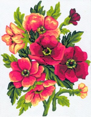 Collection D'Art 3049 Ткань с рисунком для вышивания