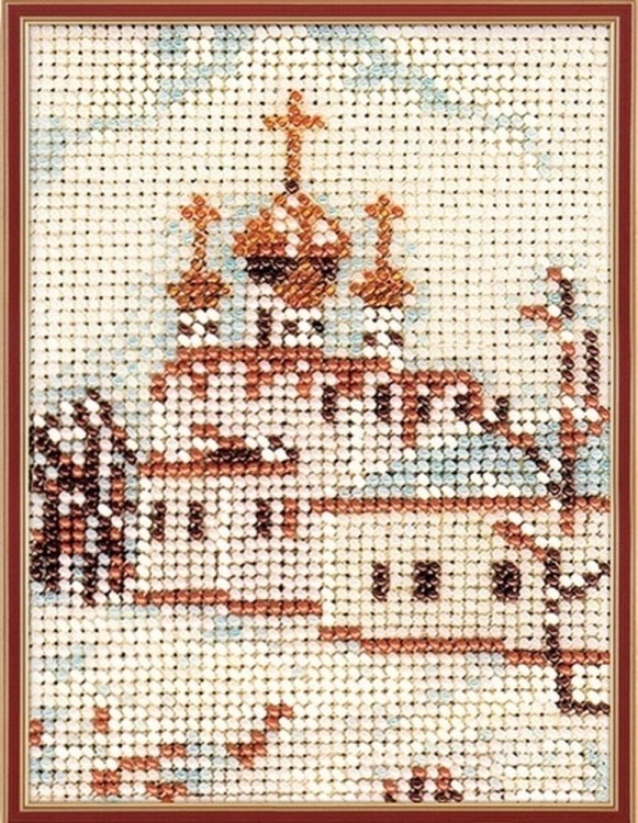 Набор для вышивания Радуга бисера В-047 Москва. Смоленский собор
