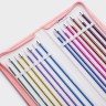 KnitPro 47426 Набор "Deluxe" спиц прямых длиной 25см "Zing"
