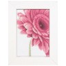 Набор для вышивания Lanarte PN-0008122 Close-Up Pink Flower (Розовый цветок крупным планом)