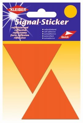 Kleiber 608-41 Сигнальные наклейки самоклеящиеся светоотражающие "Большие треугольники"