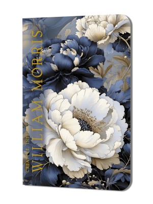 БлокнотWilliam Morris Inspiration (сине-белая обложка)