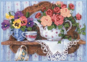 Dimensions 06223USA Teapot Floral (Цветочный чайник)
