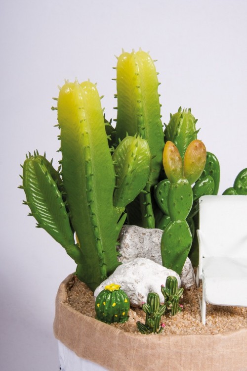 Rayher 55779000 Декоративный колоннообразный кактус