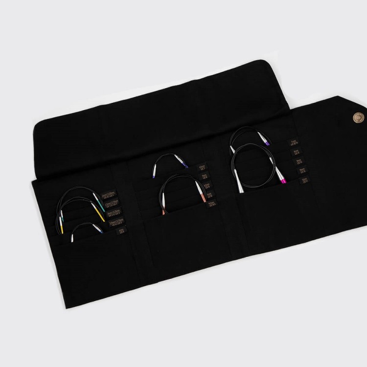 KnitPro 12863 Органайзер для круговых спиц "Coal"