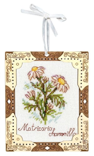 Щепка О-142 Миниатюра. Ромашка