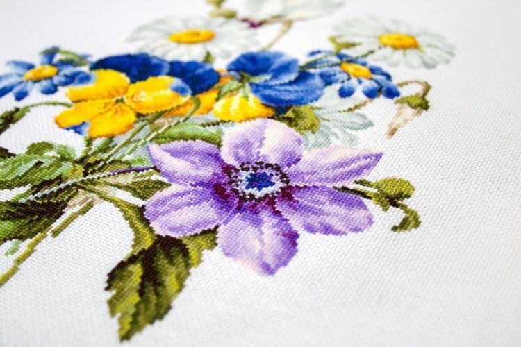 Набор для вышивания Luca-S B2348 Букет цветов