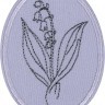 HKM 43020 Термоаппликация "Подснежник"