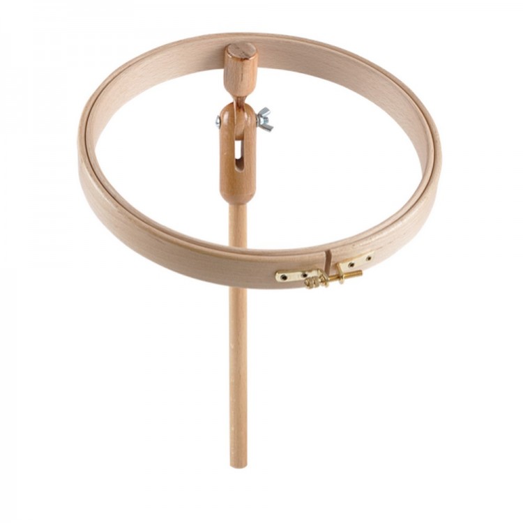 Klass&Gessmann 263-3 Пяльцы для вышивания круглые с замком и креплением для стола