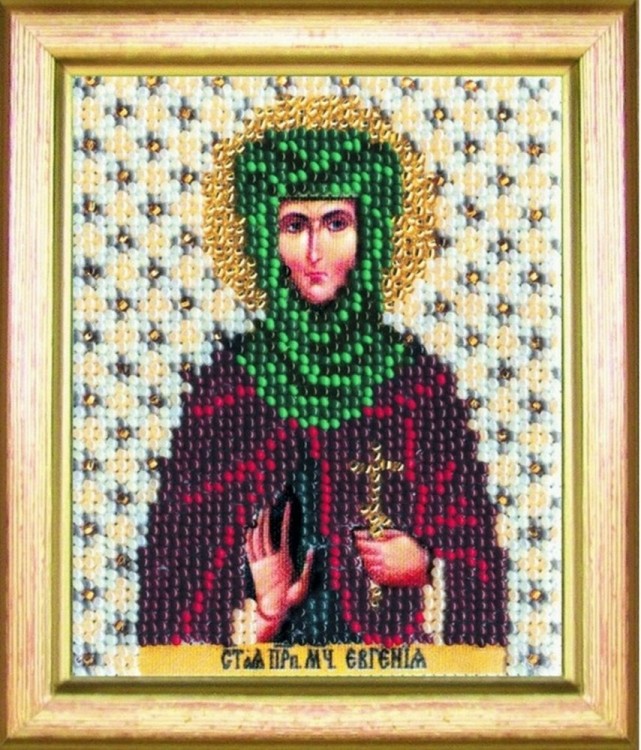 Набор для вышивания Чаривна Мить Б-1098 Икона святой мученице Евгении