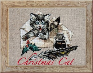 Nimue 145-P014 K Christmas Cat (Рождественский кот)