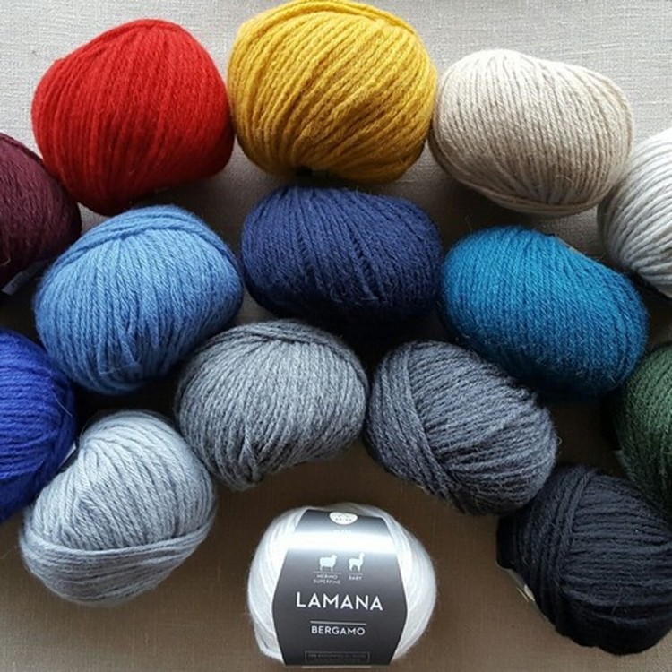 Пряжа для вязания Lamana Bergamo (Бергамо)