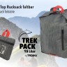 Troika RUC02/GY Рюкзак складной, с удобной верхней застежкой
