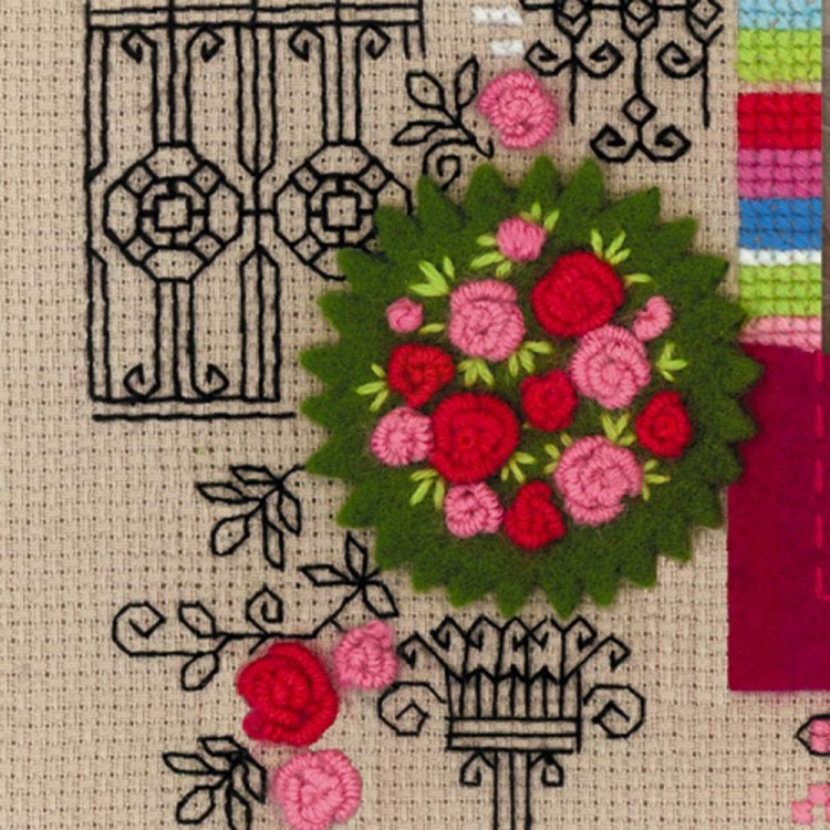 Набор для вышивания Риолис 1580 Панно для фотографии "Замок принцессы"