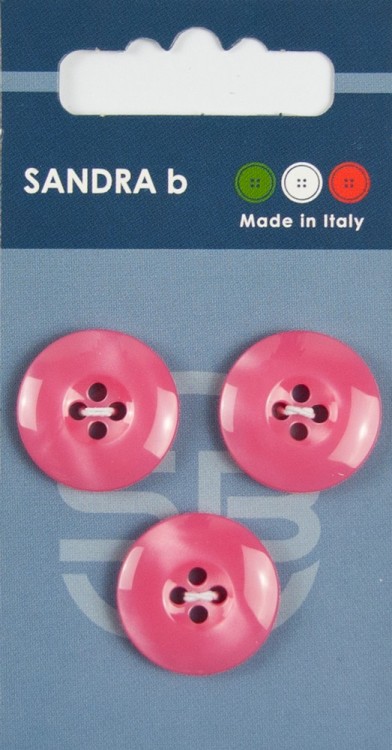 Sandra CARD046 Пуговицы, розовый