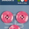Sandra CARD046 Пуговицы, розовый