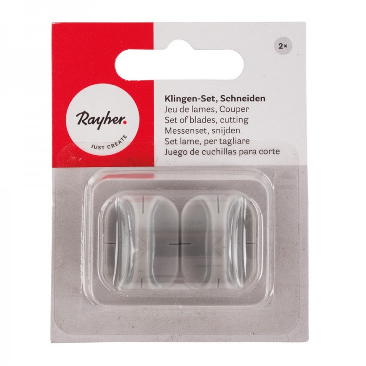 Rayher 50048000 Лезвия для резки бумаги в пластиковом корпусе