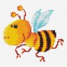 Набор для вышивания Многоцветница МКН 104-14 Пчелка