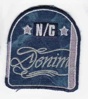 HKM 33778/1SB Термоаппликация "Denim"