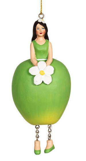 Fiebiger Floristik 850062-800 Фигурка декоративная Blumenmadchen "Яблоня"