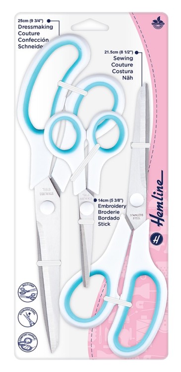Hemline 4806 Набор ножниц для шитья и хобби